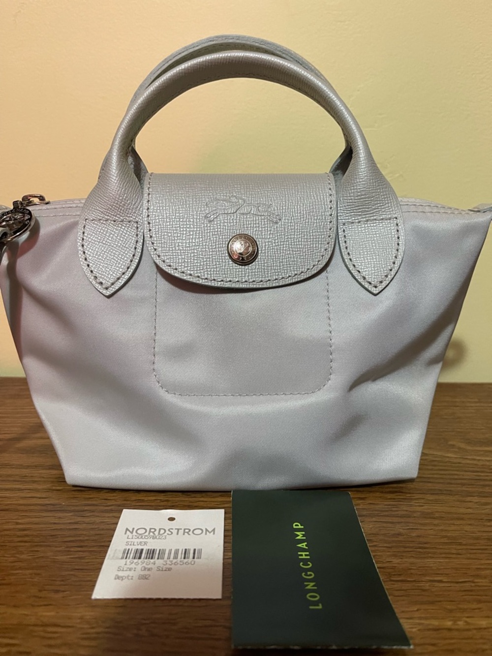 Longchamp Extra Small Le Pliage Crossbody Bag - Picture 6 of 8